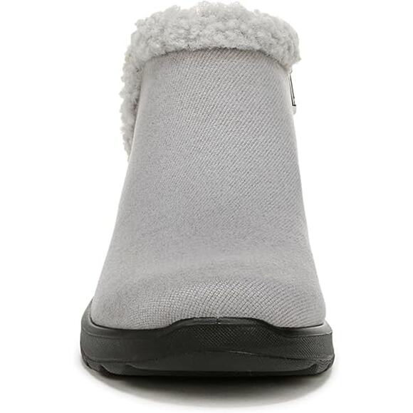 NEW Life Stride Women's Greeting Washable Cold Weather Ankle Boot Light Gray 8M - Picture 2 of 7